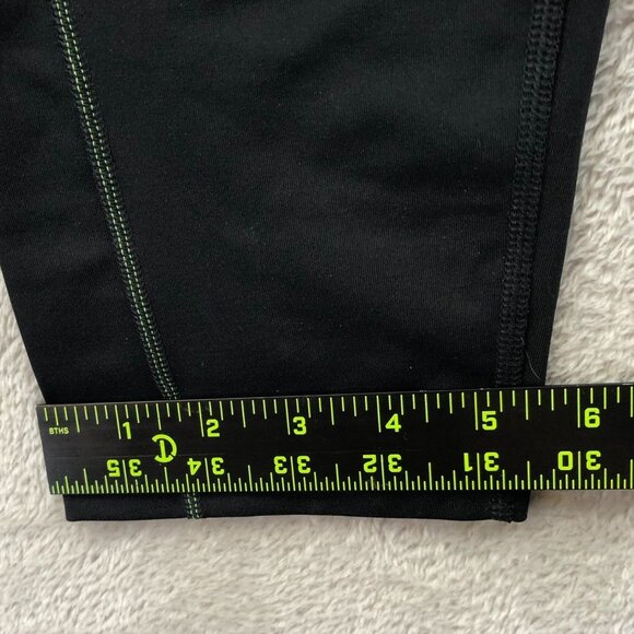 Saucony Womens Leggings Medium Skinny Leg Stretch Pull On Black Athleisure - Picture 7 of 15